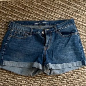 Jean boyfriend shorts